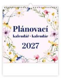 Plánovací kalendář 2027 - nástěnný kalendář