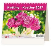 Kalendář stolní 2027 - MiniMax Květiny