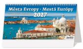 Města Evropy 2027 - stolní kalendář