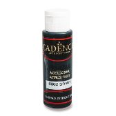 Akrylová barva Cadence Premium - černá / 70 ml
