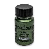 Metalická akrylová barva Cadence Dora Metalic - zelená / 50 ml