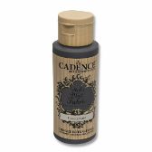 Textilní barva Cadence Style Matt Fabric - černá, black / 50 ml