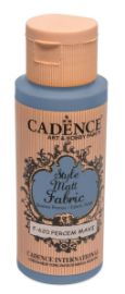Textilní barva Cadence Style Matt Fabric - tmavě modrá / 50 ml