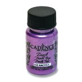 Metalická akrylová barva Cadence Dora Metalic - ametystová / 50 ml