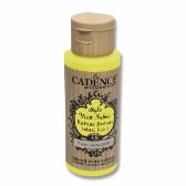Textilní barva Cadence Style Matt Fabric - citrónová / 50 ml