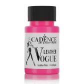 Barva na kůži Cadence Leather Vogue, 50 ml - fuchsia, fuchsiová