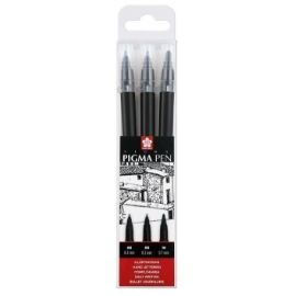 Sada Sakura Pigma Pen Black 3ks