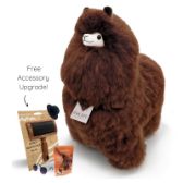 Plyšová hračka Alpaca LARGE – WALNUT
