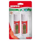 Kores Lepicí tyčinka 40 g, Blistr 2x40 g - Lepidla a lepicí pásky Kores Lepicí tyčinka 40 g, Blistr 2x40 g