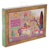 Magické omalovánky Magic Painting World - Fairy Garden