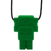 Uklidňující přívěsek Robot, zelený