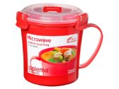 Sistema Hrnek na polévku Microwave 656 ml červená