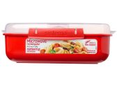 Sistema Krabička na ohřev jídla Microwave 1,25 l červená