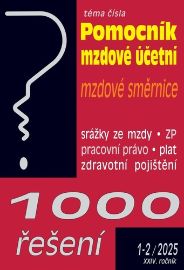 1000 řešení 1-2/2025 Pomocník mzdové účetní - Vnitropodnikové směrnice, Zdravotní pojištěn