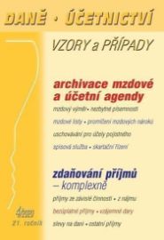 DÚVaP 4/2020 - Archivace účetní a mzdové agendy - Zdaňování příjmů FO -komplexně - Zdenka Cardová - Ekonomika DÚVaP 4/2020 - Archivace účetní a mzdové agendy - Zdaňování příjmů FO -komplexně