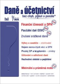DaÚ 1/2026 Finanční činností a DPH