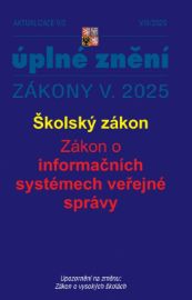 Aktualizace V/3 2025 Školský zákon
