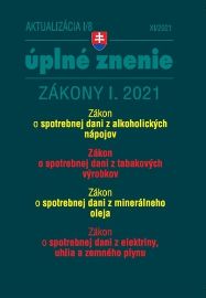 Aktualizácia I/8 2021 – daňové a účtovné zákony