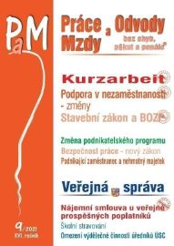 PaM 9/2021 Kurzarbeit - nová právní úprava příspěvku při částečné práci 