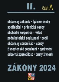 Zákony II A/2024 Občanský zákoník