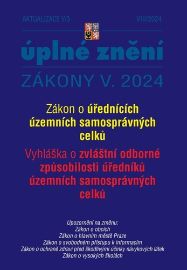 Aktualizace 2024 V/3 - Zákon o úřednících územních samosprávných celků - Vyhláška o zvlášt
