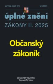 Aktualizace II/3 2025 Občanský zákoník