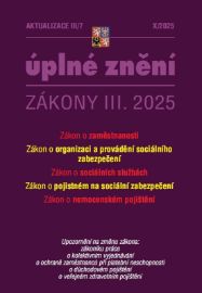 Aktualizace III/7 2025 Zákon o zaměstnanosti
