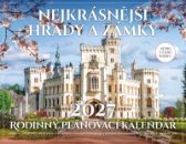 Nejkrásnější hrady a zámky - Rodinný plánovací kalendář 2027 - Nástěnné kalendáře Nejkrásnější hrady a zámky - Rodinný plánovací kalendář 2027