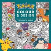 Pokemon Colour and Design - kolektiv autorů - Anglické knihy pro děti Pokemon Colour and Design