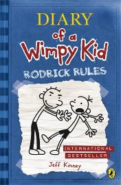Diary of a Wimpy Kid 2: Rodrick Rules - Jeff Kinney - Anglické knihy pro děti Diary of a Wimpy Kid 2