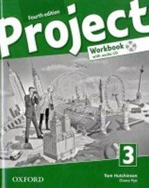 Project 3 Workbook with Audio CD and Online Practice 4th (International English Version) - Tom Hutchinson - Učebnice angličtiny Project 3 Workbook with Audio CD and Online Practice 4th (International English Version)