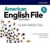 American English File Third Edition Level 5: Class Audio CDs - Christina Latham-Koenig - Angličtina na CD a DVD American English File Third Edition Level 5: Class Audio CDs
