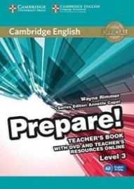 Prepare 3/A2 Teacher´s Book with DVD and Teacher´s Resources Online