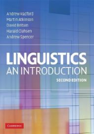 Linguistics, an Introduction, 2nd Ed.: PB