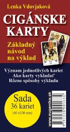 Cikánské kart: Základní návod na výklad y (karty+kniha) 