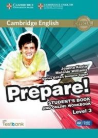 Prepare 3/A2 Student´s Book and Online Workbook with Testbank
