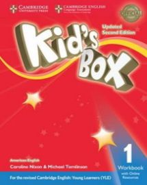 Kid's Box 1 Workbook with Online Resources American English,Updated 2nd Edition - Učebnice angličtiny Kid´s Box 1 Workbook with Online Resources American English,Updated 2nd Edition
