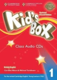 Kid's Box 1 Class Audio CDs (4) British English,Updated 2nd Edition - Učebnice angličtiny pro SŠ Kid´s Box 1 Class Audio CDs (4) British English,Updated 2nd Edition