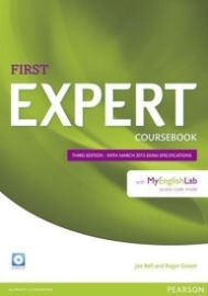 Expert First Coursebook w/ Audio CD/MyEnglishLab Pack, 3rd Edition - Jan Bell - Učebnice angličtiny pro SŠ Expert First 3rd Edition Coursebook w/ Audio CD/MyEnglishLab Pack