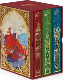 Harry Potter 1-3 Box Set: MinaLima Edition - J. K. Rowling - Dětská cizojazyčná literatura Harry Potter 1-3 Box Set: MinaLima Edition