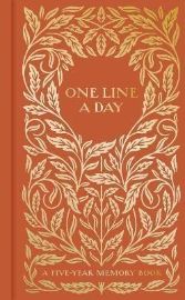 Gilded One Line a Day: A Five-Year Memory Book