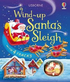 Wind-Up Santa´s Sleigh