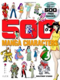 500 Manga Characters: A Complete Clip Art Library of Professionally Drawn Manga Art (CD Ro