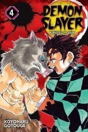 Demon Slayer: Kimetsu no Yaiba 4 - Kojoharu Gotóge - Demon Slayer v angličtině Demon Slayer: Kimetsu no Yaiba 4