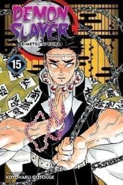 Demon Slayer: Kimetsu no Yaiba 15 - Kojoharu Gotóge - Demon Slayer v angličtině Demon Slayer: Kimetsu no Yaiba 15