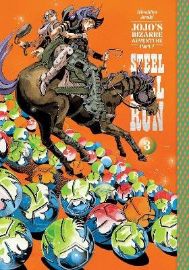 JoJo´s Bizarre Adventure: Part 7--Steel Ball Run, Vol. 3 - Hirohiko Araki - JoJo's Bizarre Adventure v angličtině JoJo´s Bizarre Adventure: Part 7--Steel Ball Run, Vol. 3