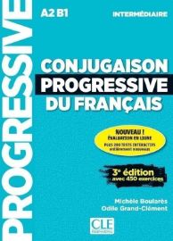Conjugaison progressive du francais: Intermédiaire Livre