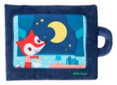 textilní didaktická knížka - Dobrou noc liško Alice