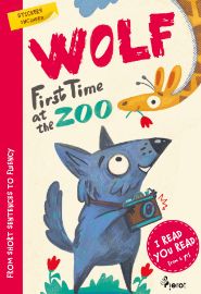 Wolf first time at the ZOO - I Read, You Read - With Stickers! - Petr Šulc - Angličtina pro nejmenší Wolf first time at the ZOO - I Read, You Read - With Stickers!