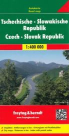Česká a Slovenská republika 1:400 000/oboustranná automapa - Mapy Slovensko Česká a Slovenská republika 1:400 000/oboustranná automapa